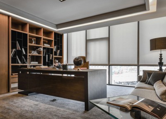 實業集團總部辦公室裝修